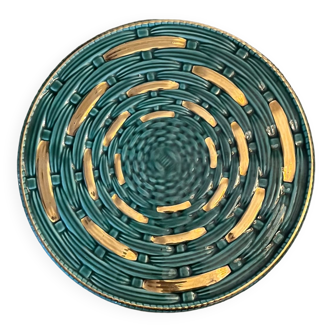 Sarreguemines earthenware trivet