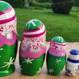 Poupée russe "père noël"