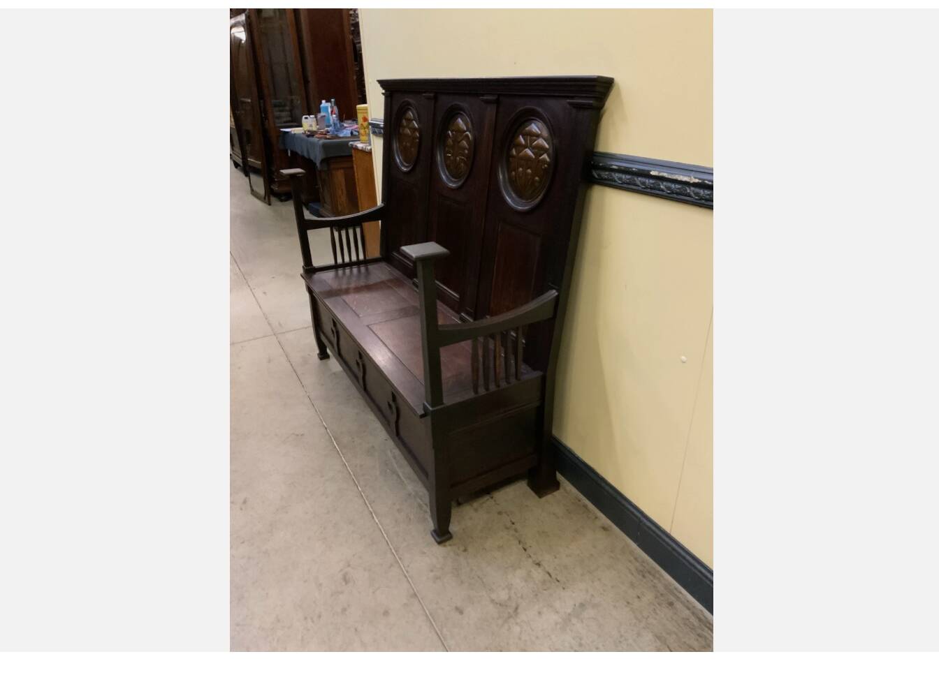 Antique - Chest Bench - Art Nouveau