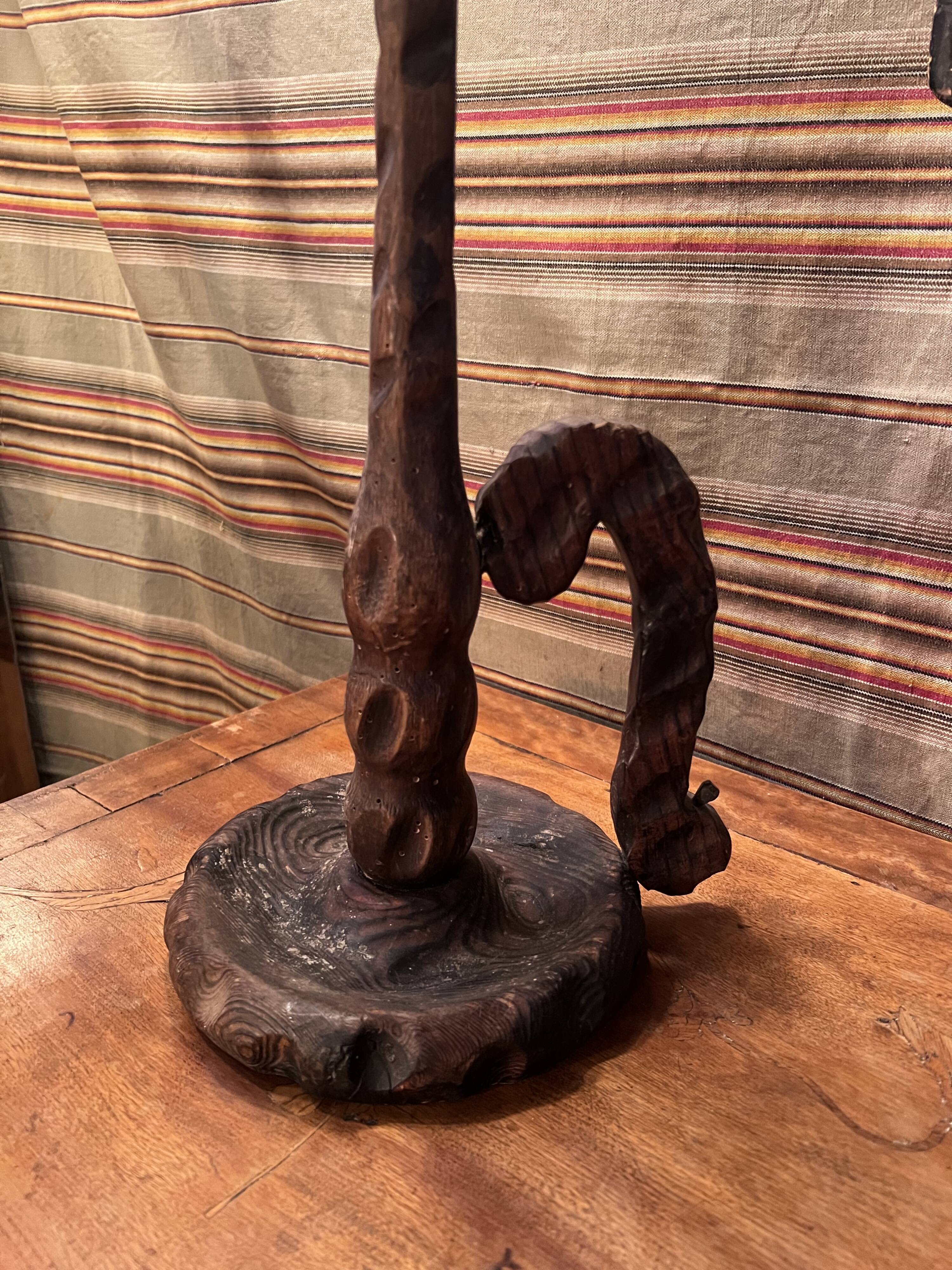 Brutalist candle holder