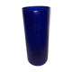 Vase en verre bleu
