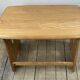 Vintage Ercol nesting tables in solid elm from the 1980s.