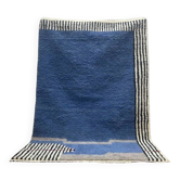 Tapis berbère beni ourain artisanal tissé main
