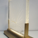 Lampe de bureau doré de Maison Jansen 1970