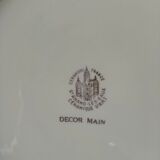 Assiette plate collection St Amand