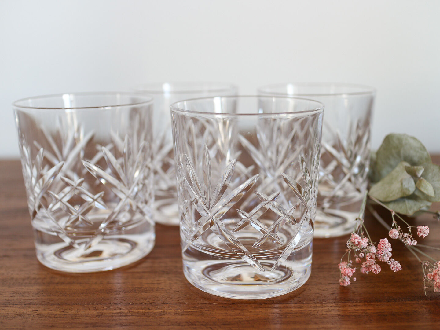 Whisky glasses in Cristal de Paris