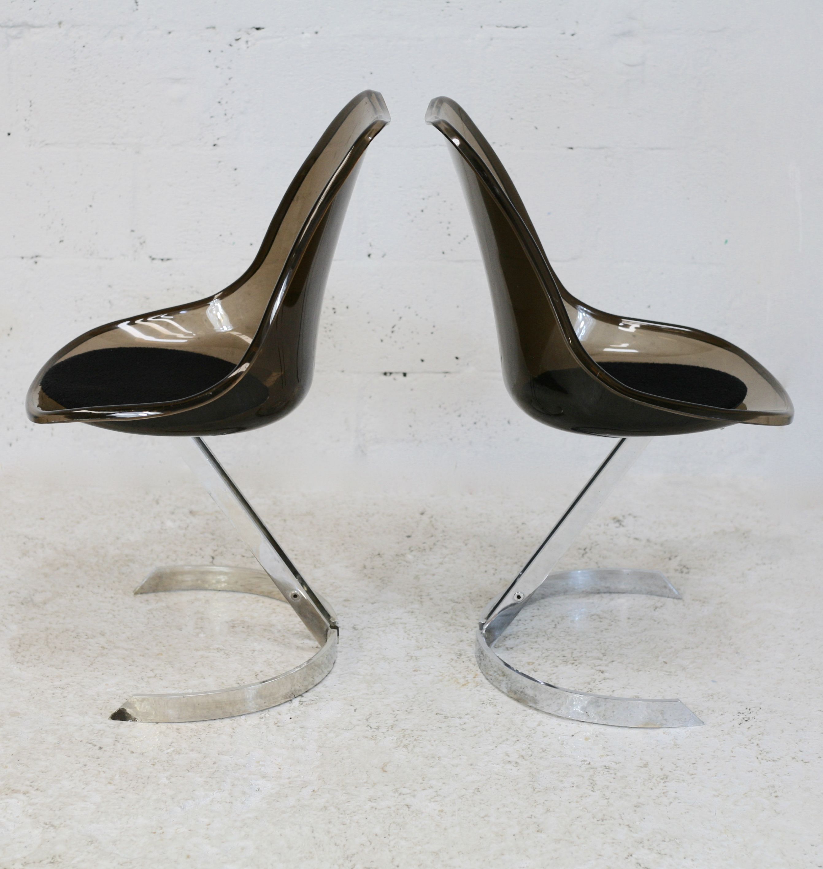 Pair of "space age" chairs