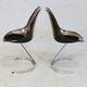 Pair of "space age" chairs
