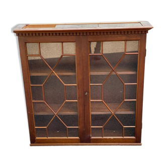 Vitrine anglaise en acajou