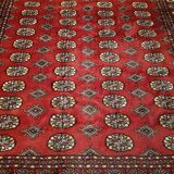 Tapis d'orient boukhara en laine entièrement fait main