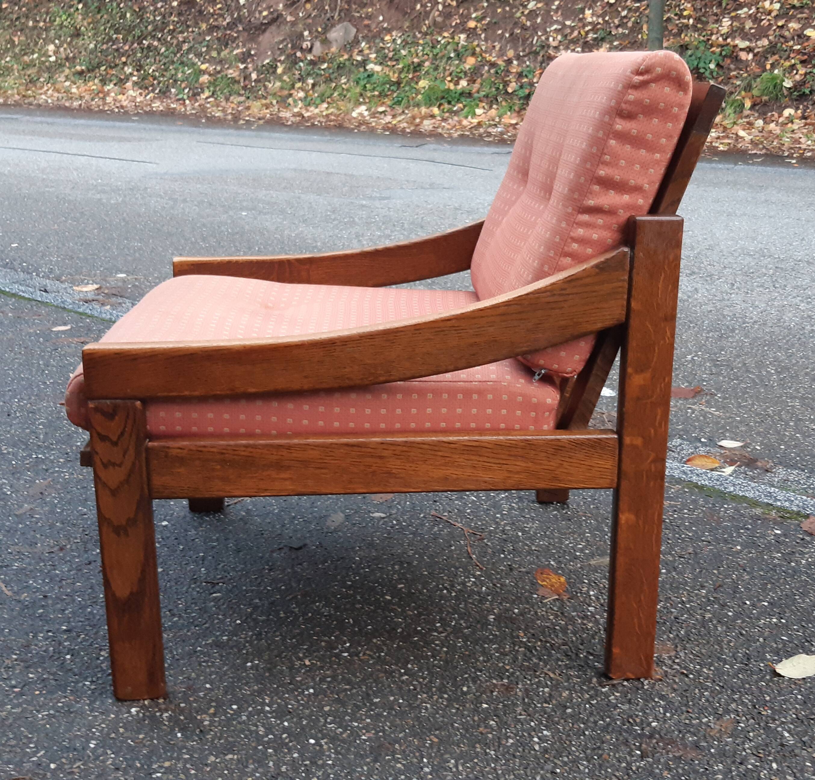 Scandinavian fireside chair from the 70s