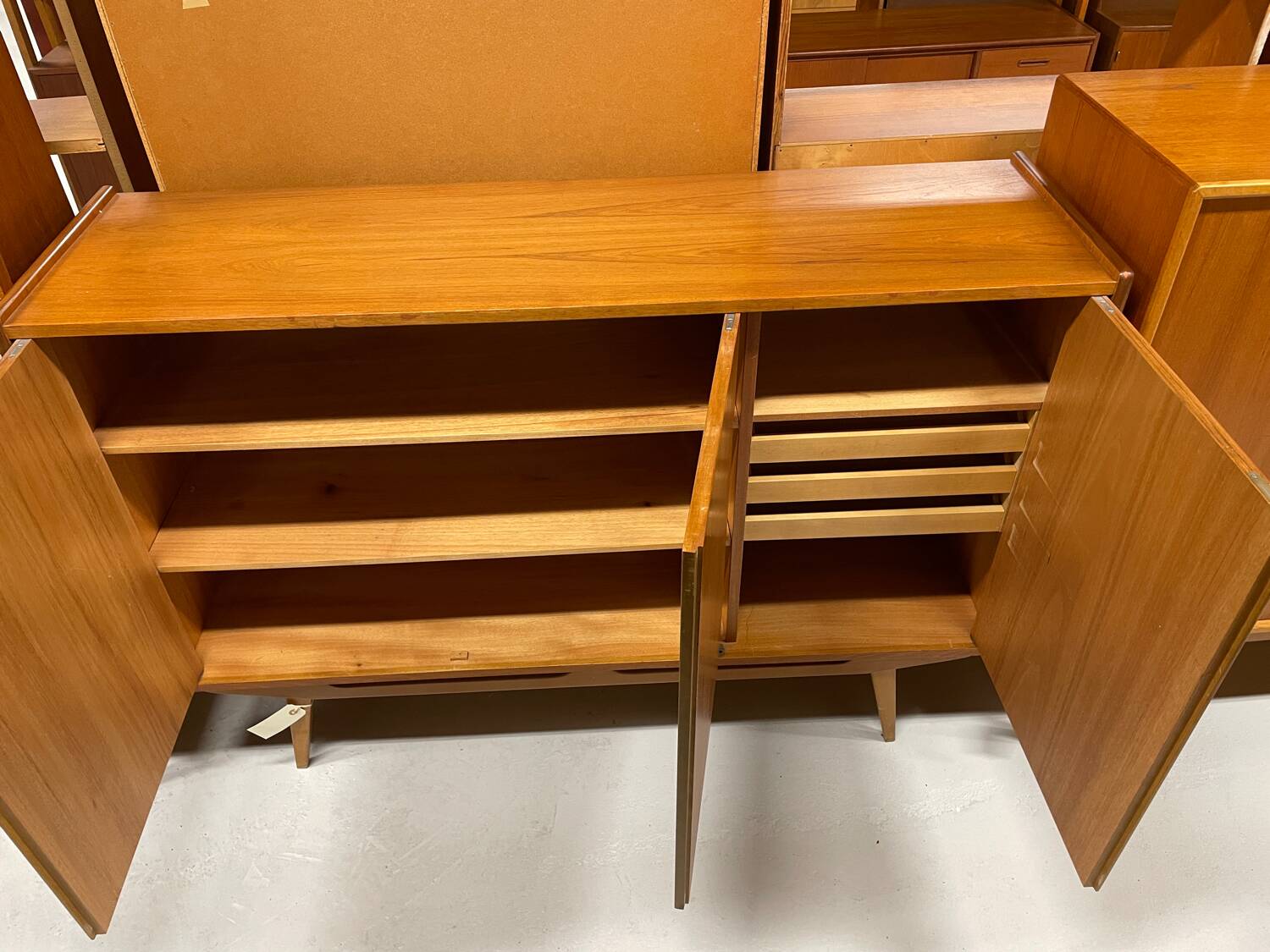 Scandinavian teak sideboard, Sweden, 1950