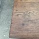 Solid oak farmhouse table with 2 drawers 1900