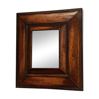 Cadre miroir XVIIe en bois