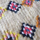 Colorful Moroccan carpet 131 x 96 cm