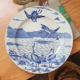 Old earthenware plate