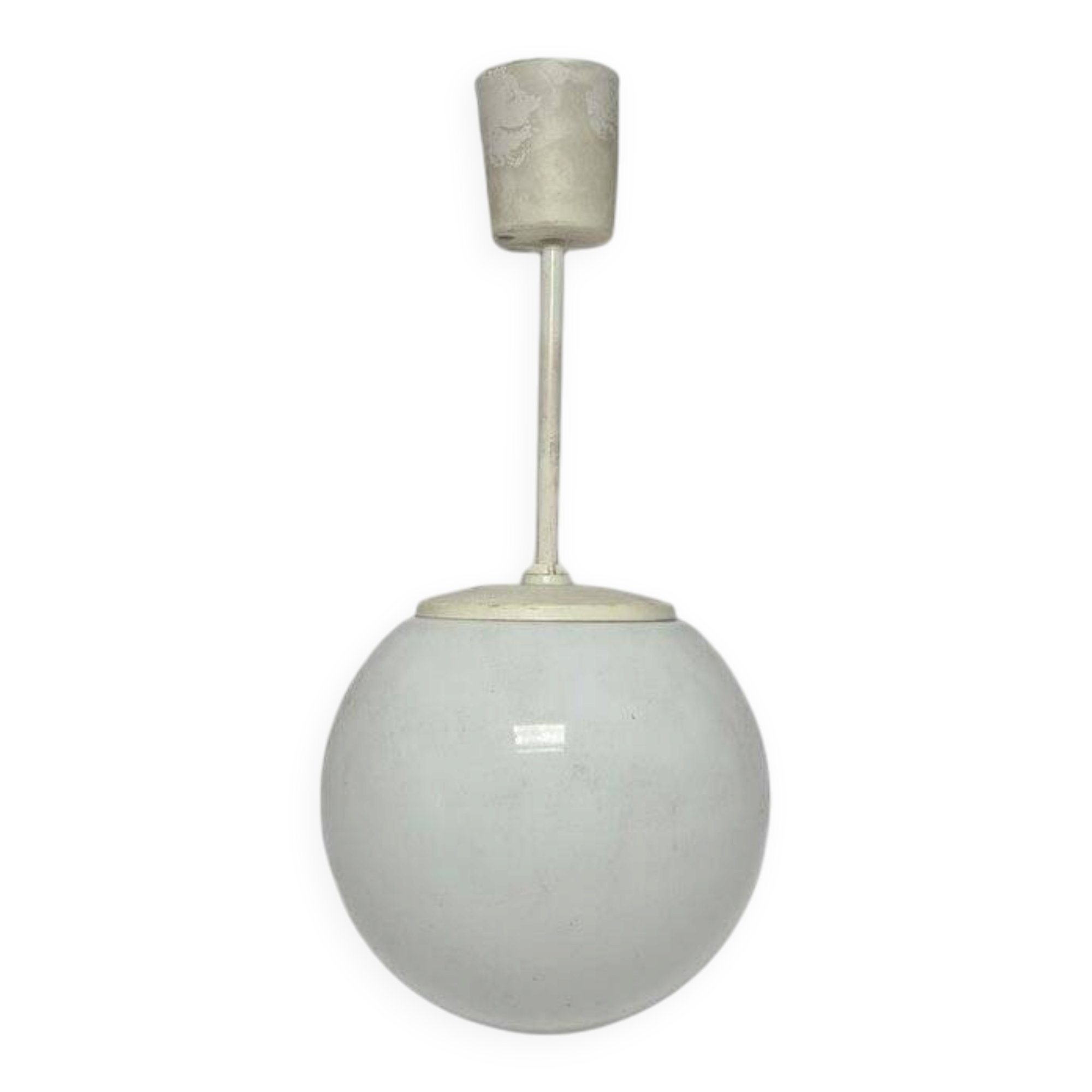 Vintage communist pendant lamp, Poland, 1970s