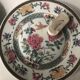Set of 5 hand-painted dessert plates