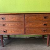 Rosewood sideboard/chest of drawers from the 60s
