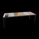 Ceramic coffee table <<< Sun >> by Roger Capron