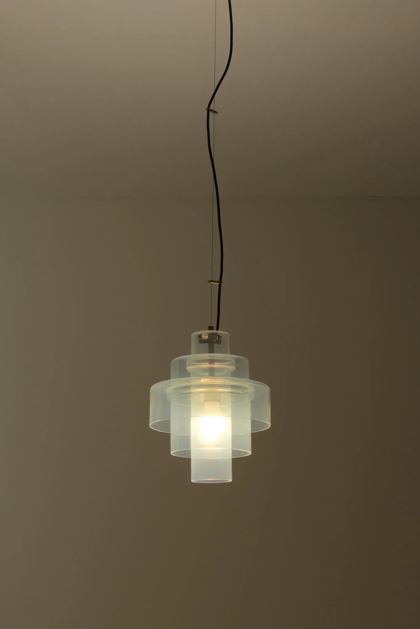 LS-120 3-tier pendant lamp - 1970s - Carlo Nason