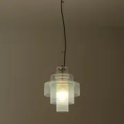 LS-120 3-tier pendant lamp - 1970s - Carlo Nason