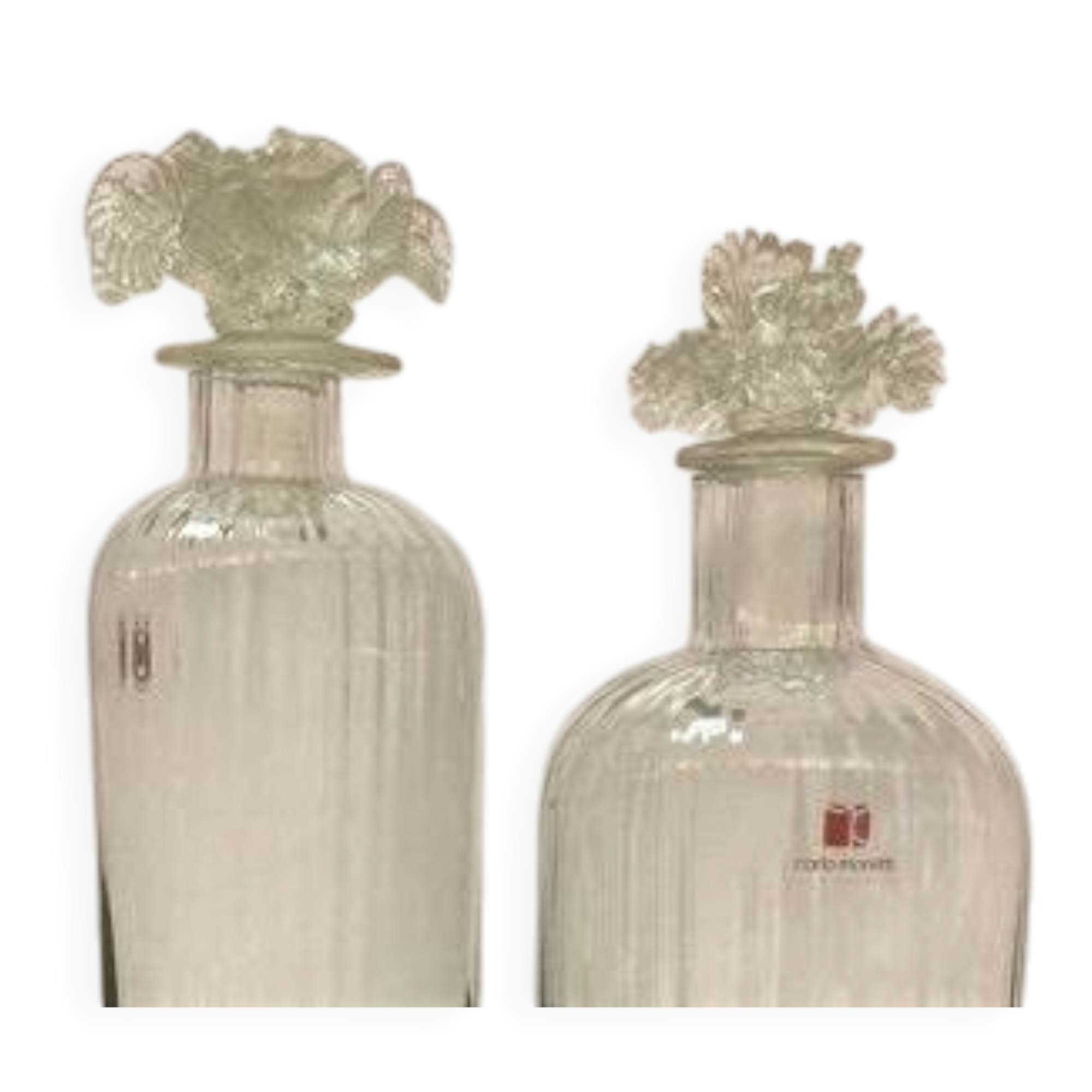 2 carafes Carlo moretti