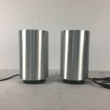 Pair of 1960/70 pipe table lamps published by Concord lighting