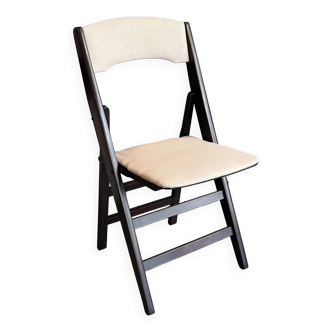 Vintage re upholstered folding chair