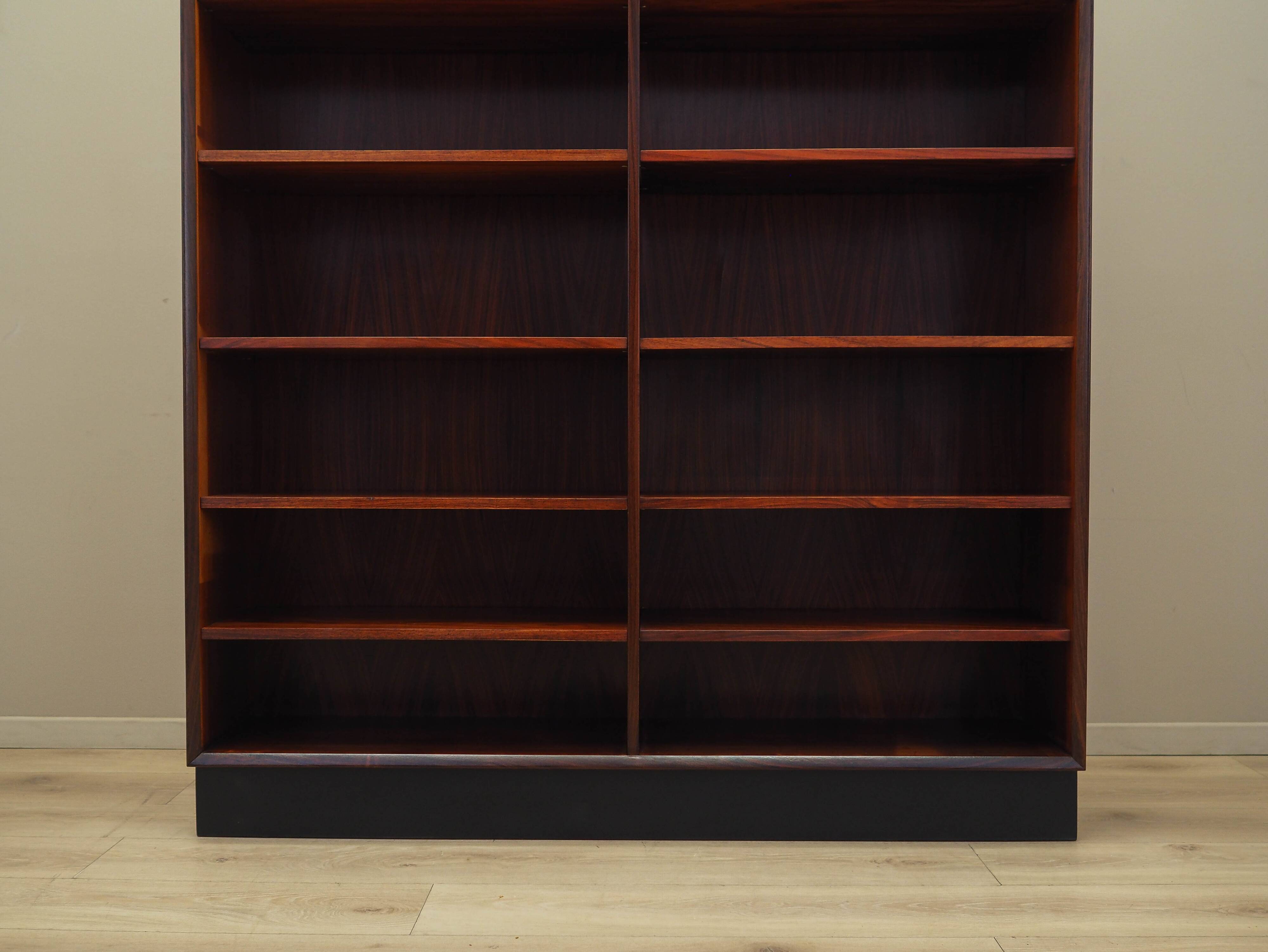 Rosewood bookcase, Danish design, 1970s, manufacturer: Hundevad