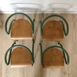 Nursery school chairs by Jacques Hitier, 50s