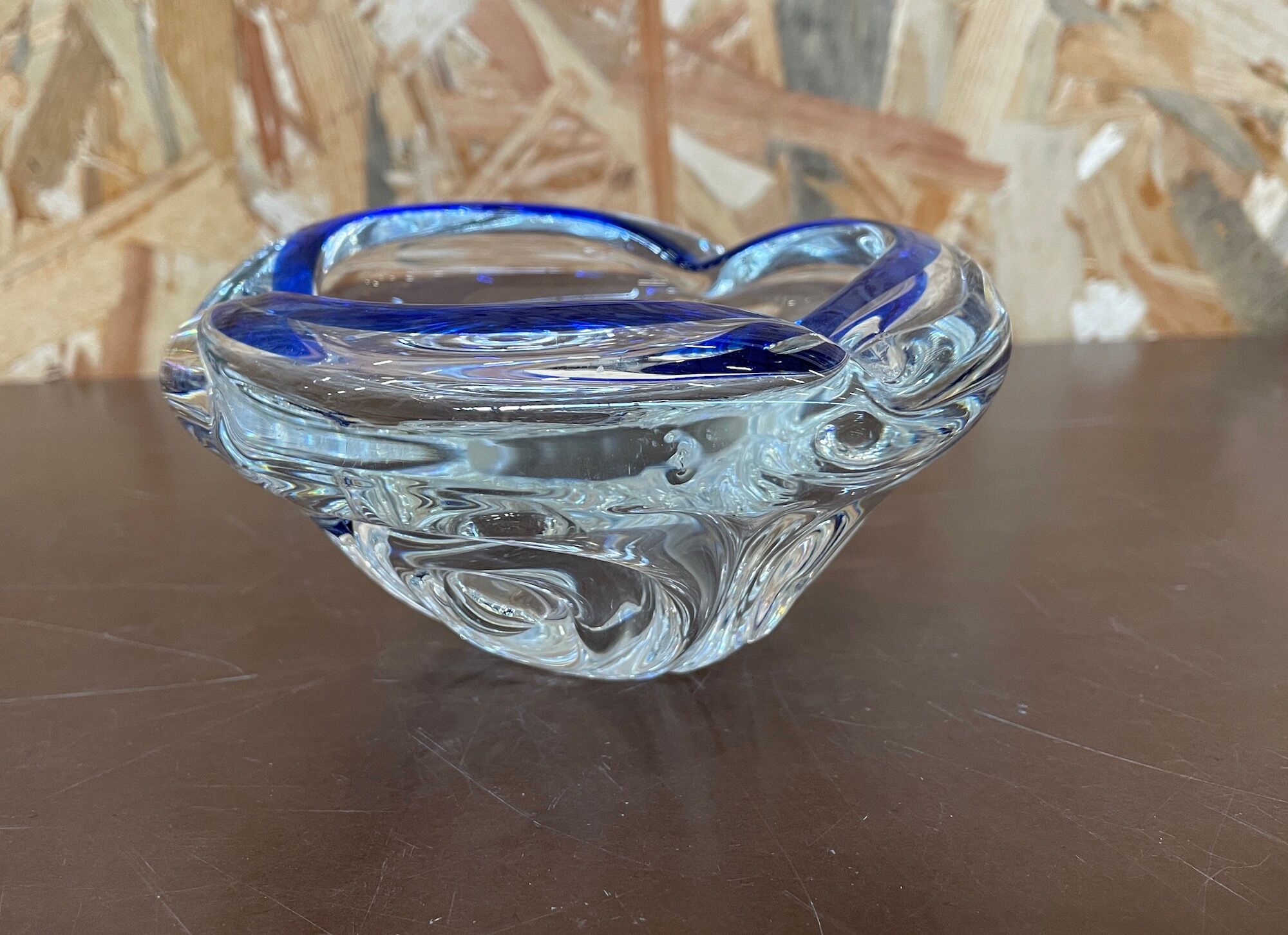 Cendrier en verre de Murano