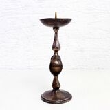 Candlestick spade bronze candle
