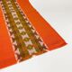 Serviettes de table tissu orange 70