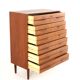 Large Danish 'Olsted' chest of drawers in teak