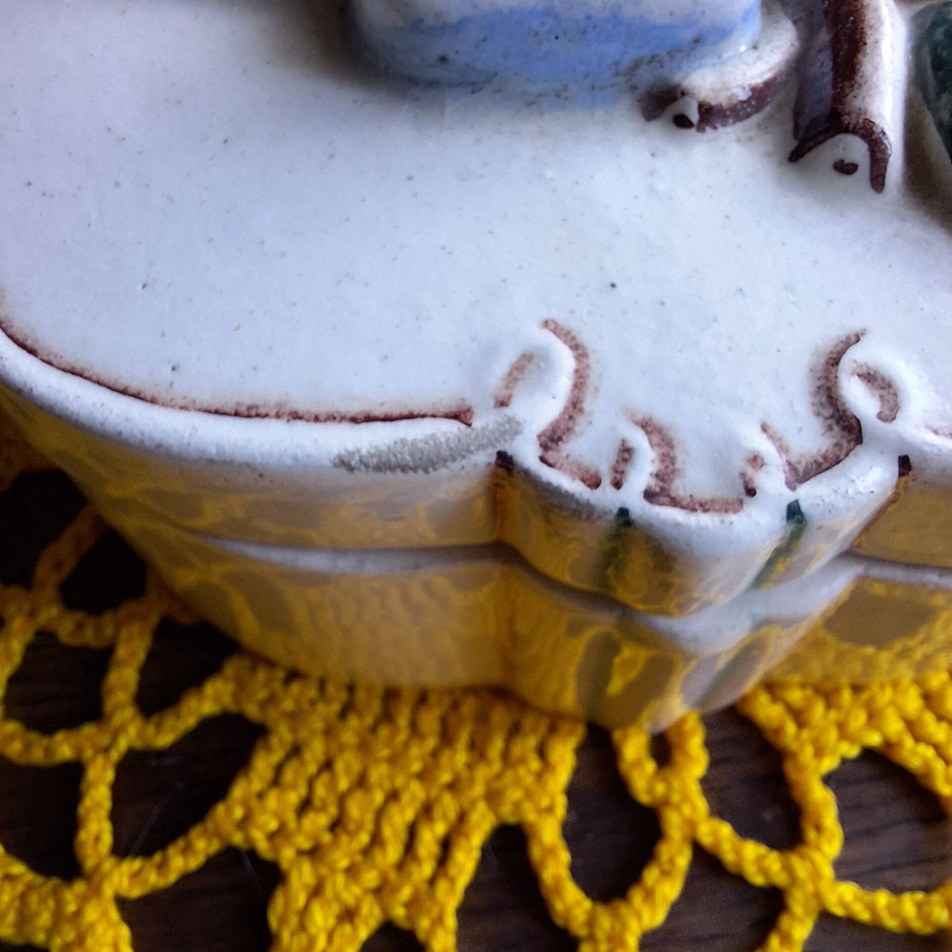 Jean Pobery ceramic box