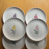 Gien - 6 dessert plates
