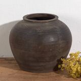 Round antique ceramic vase (c.1900) #14