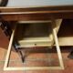 vintage mahogany serving table