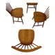 Four hagafors chairs