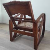 Fauteuil en teck de Birmanie