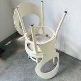 Set of 4 Baumann bistro chairs, Mouette model