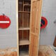 Old cloakroom in wood