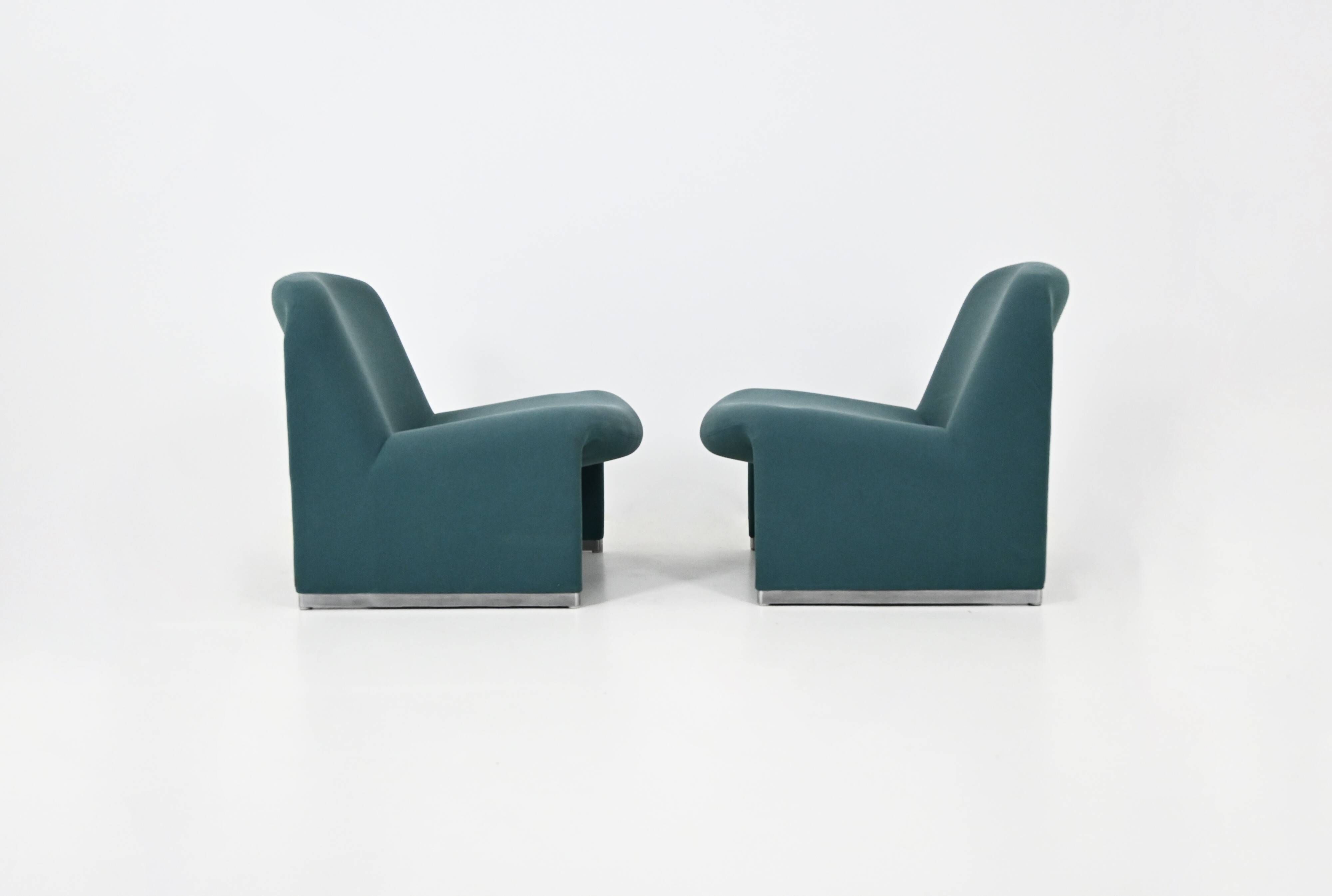Paire de fauteuils « Alky » de Giancarlo Piretti pour Anonima Castelli, ann