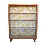 Bookcase of the 60s compass