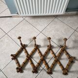 extendable coat rack from the 1930s