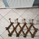 extendable coat rack from the 1930s