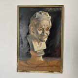 Old painting by Voltaire