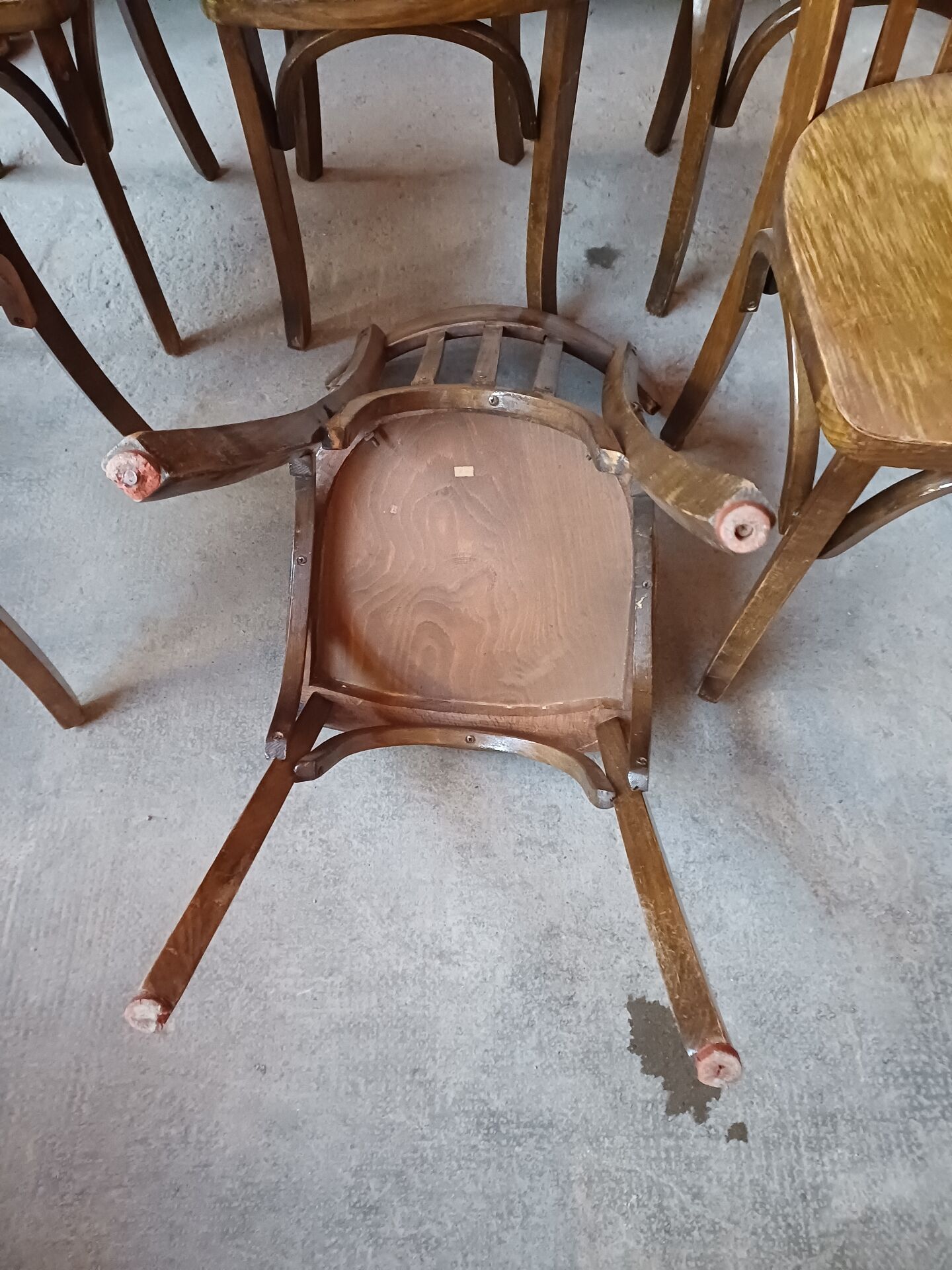 Lot de 6 chaises bistrot 
