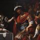 Great 17th-century Italian painting: The Banquet of Mark Antony and Cleopat